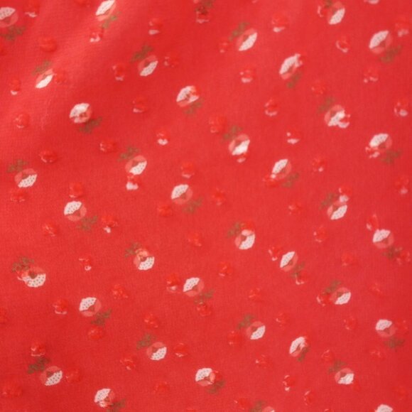 Matilda Jane Must Be Love Top Coral Women's M Swiss Dot Preppy Spring Summer - Picture 4 of 9